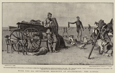 With the 2nd Devonshire Regiment at Standerton, the Larder by S.T. Dadd